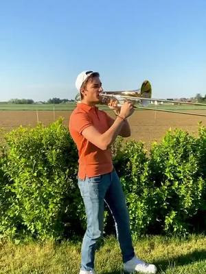 A post by @charlesdevx on TikTok caption: Thank GOD - Rilès (@dontgetdistracted)  Trombone Cover. 🎵 Version longue sur mon insta: chrlzmrln 📲 #riles #trombone #cover #thankgod #fyp