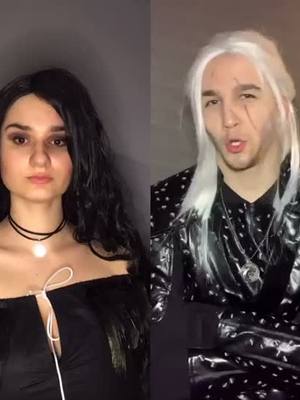 A post by @coffeecat.cos on TikTok caption: #duet with @dawson_mullins1 chce  sprobowac zrobic tez druga wersje Yen🤭 #yennefer #cospaly #fyp #dlaciebie #yennefercosplay #witcher #geraltofrivia