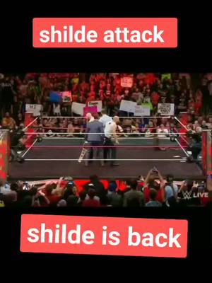 A post by @rajagowd on TikTok caption: #shilde #wwefight #wwesmackdown #shild_is_back #roman_reigns_isback