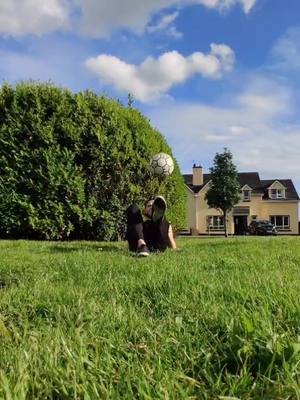 A post by @conorreynoldsfs on TikTok caption: Nothing better just doing what you love out in the sun ♥️ #freestylefootball #tricks #skills #foryou #Soccer #football #ireland