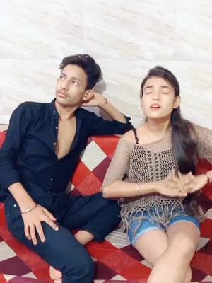 A post by @kajalsingh2813 on TikTok caption: Na bhai hum to bura man jate ha 😂😂@tusharsingh562 #its_kajal #tikrok_india #funnyvideos