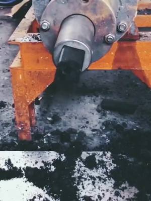 A post by @menlovetools on TikTok caption: Satisfying #charcoal #machine #cool #fyp #foryou