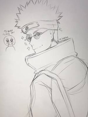 A post by @misakien on TikTok caption: HOW IS SHINO SO UNDERRATED YALL ARE SLEEPING ON HIM HES THE LOML HE HITS SO DIFFF #fyp #foryoupage #anime #shino #shinoaburame #naruto #fanart