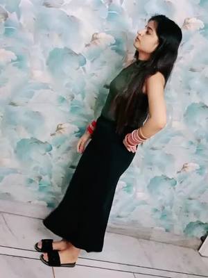 A post by @aditiamit10 on TikTok caption: western dress mai traditional dance kaisa lga😁