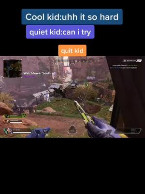 A post by @apex.gaming1 on TikTok caption: Respect all can anyone relate no ok #fyp#foryou#foryoupage#apex#cool#hard#firstvideo#trending#vs#foryou#blowthisupfast#knife#insane#quiet#kids#fyp#for