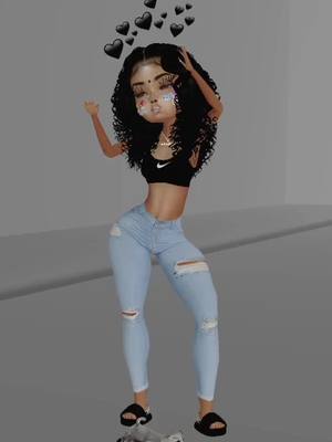 A post by @robloxing.wit.londyn on TikTok caption: Subscribe too my YouTube in comment yo username and it tells me who subscribe and like soo #fyp #imvudance ❤️