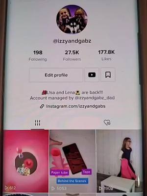 A post by @izzyandgabz on TikTok caption: Sub to our channel, new videos are coming soon! #fyp #foryoupage #youtube #foryoupage #subscribe #backitup