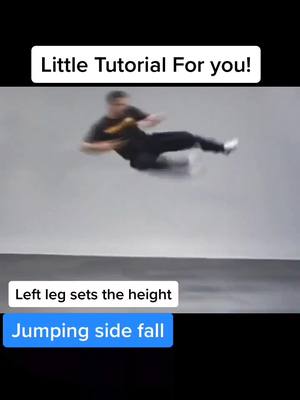 A post by @kungfuphilip on TikTok caption: Jumping Side Fall tutorial #kungfu #martialarts #wushu #falls #shaolin #training #ninja #quarantine #challenge #skills #dontgiveup #tutorials