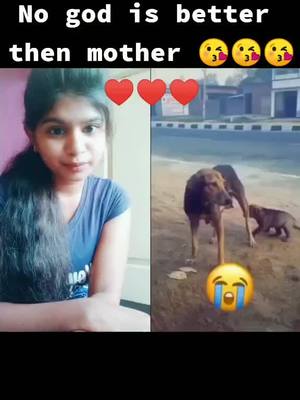 A post by @dhanu_voxxxx on TikTok caption: #duet with @yashjadhav430 Antha tittina kottina mother chupinche Prema ha devudu kuda chupinchaledhu adi manishi mother aena and animals aena..love ma