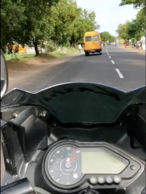 A post by @aakash_themp12_ on TikTok caption: my 220😍 #tiktok_india #tiktok #foryoupage #viral #pulsar220