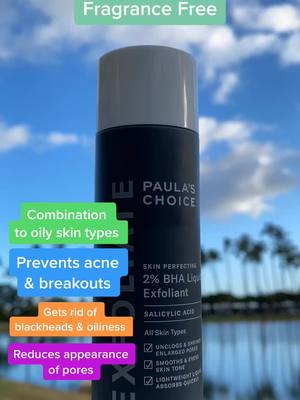 A post by @hyramapproved on TikTok caption: Paula’s Choice 2% BHA Solution ($30) *Link in bio to shop! (Affiliate)* #skincare #skincarebyhyram #hyramapproved @paulaschoiceskincare