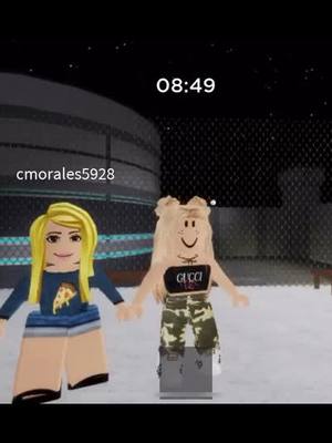 A post by @la_puerca_puercona on TikTok caption: Si quieren que muestre mi cara tenemos que llegar a los 100.0K💕Sigan a @lets.play.roblox.with.me para que ella tmb llegue🙏🏼 #parati #fyp #roblox