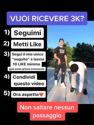 A post by @aumentiamosutiktokkk on TikTok caption: #duetto con @justmaiko NON SALTARE NESSUN PASSAGGIO AFFINCHÉ IL TUTTO FUNZIONI❤️ #tiktok #viral #tiktokitaly