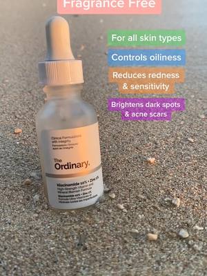 A post by @hyramapproved on TikTok caption: The Ordinary Niacinamide 10% Serum ($6) *Link in bio to shop! (Affiliate)* #skincarebyhyram #hyram #skincare @theordinary