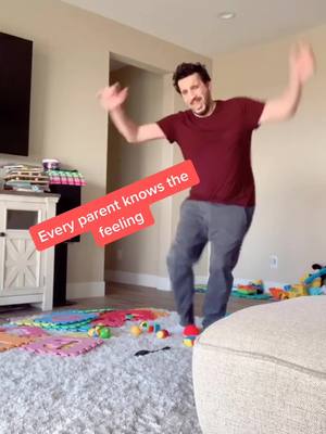 A post by @tiktok.with.eman on TikTok caption: Who else hates when your kids leave their toys out ??? #parenting #dadlife #littlethings #MomsofTikTok #jumpman #lifeathome