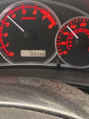 A post by @jcarman999 on TikTok caption: 100k mile Subaru curse #wrx #subaru #subie