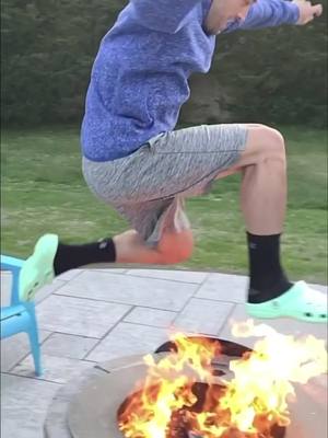 A post by @kevincharlesoc on TikTok caption: welcome to the 2020 croc olympics #sports #JustDanceMoves #fire