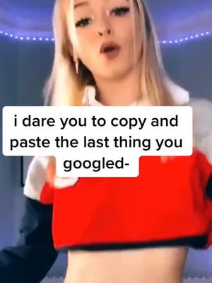 A post by @adoringzoelav on TikTok caption: i dare you to copy and paste the last thing you googled- #zoelaverne #foryoupage #foryou @zoelaverne