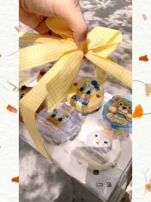 A post by @shunwinn on TikTok caption: Take the gift my friend #disney #cake #sweets #friendship