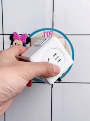 A post by @dabachxin on TikTok caption: The plug charging hole is not enough?Try this.#socket #multifunction #powerful #like #foryou