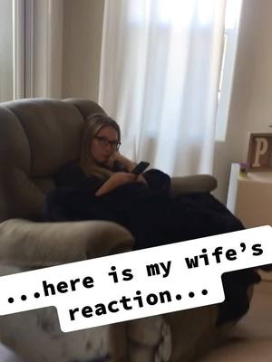 A post by @garrettpenney on TikTok caption: Wife’s reaction to shaving my face #fyp #foryoupage #beard #surprise #shave #wife #wifey #family