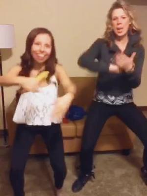 A post by @swollenmonkey69 on TikTok caption: ISU January 25th, 2015 (yes she is dancing with a Banana) #firstvideochallenge #trending #fyp #collegedays @itsbriandolan