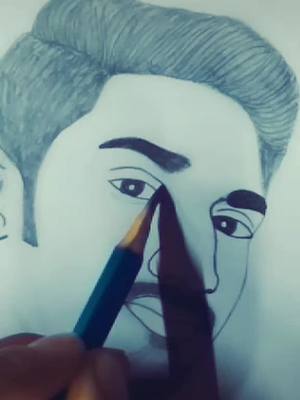 A post by @rohitkumar4423 on TikTok caption: ye video apni bahen ko jaroor share karna...#trending #foryou #drawing #drawingchallenge #artist #rohitlovearts #sketch @lokartist_lokesh