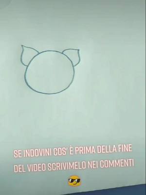 A post by @disegnisemplici on TikTok caption: #perte #foryou #neiperte #indovina #animale #disegno #amore #Love #disegnaanchetuinsiemeame ♥