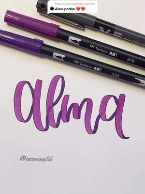 A post by @lettering16 on TikTok caption: Os propongo un reto, podremos tener los mismo mg, que comentarios?☺️🥺 #lettering ||TIKTOK: @iireee16||