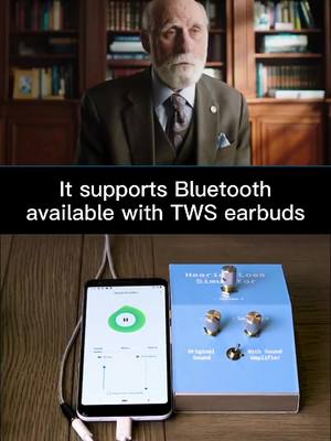 A post by @techmiracle on TikTok caption: A breakthrough for android phone🤘#phone #android #google #tech #technology #earbuds #hearingaids #fyp #fypage