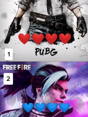 A post by @yasirraz786 on TikTok caption: comment fast who are best free fire ya pubg#doubleexposure #freefire #pubg #SwagStepChallenge #bestie