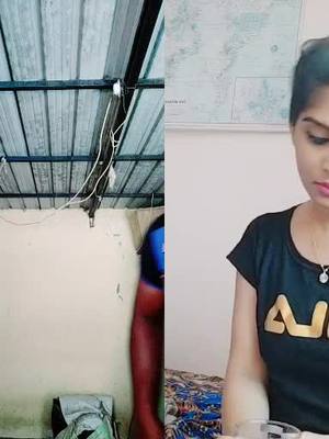 A post by @manju8695864 on TikTok caption: #duet with @savisinchu