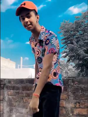 A post by @gautamrana890 on TikTok caption: athri ji rakhde aa look😎baliye#SwagStepChallenge #ranamauliwala #trending #tik_tok_india #slowmo #expression