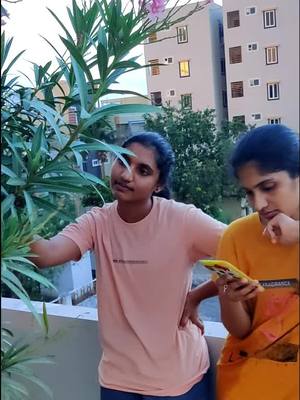 A post by @nidhi_atya on TikTok caption: pedha doubte adigindhira baboi #foryou #telugucomedy #bhargavi_pedineedi #sista