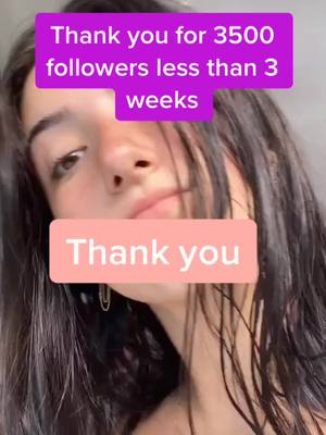 A post by @charli....fan...page on TikTok caption: Thank you guys so much for 3500 followers I love you guys #thankyou #charlidamelio #fyp #foryoupage