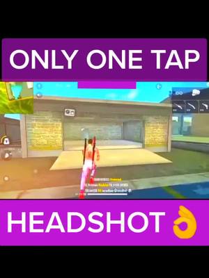 A post by @vishal_gaming_yt on TikTok caption: ONLY ONE TAP HEADSHOT#SwagStepChallenge #freefire #totalgaming #gyangaming #nawabzade_squad #support #foryou #foryoupage