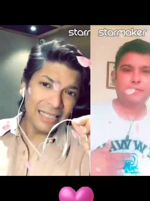 A post by @sanjeevrjha on TikTok caption: Duet with @singershaan4u Shaan sir🤩🤩🤩 #justduet #starmaker #sanjeevrjha #foryoupage #tiktok_india #tiktok_global #SwagStepChallenge