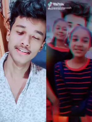 A post by @koustav05 on TikTok caption: #duet with @kangkana.saikia nhy ow...dhuniya 😅🙏💕 bdw bht bht dhonyobad 💕 keep supporting 💕#SwagStepChallenge #koustavfx #foryou