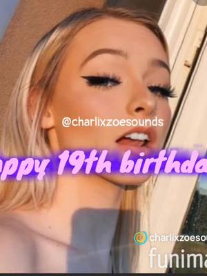 A post by @charlixzoesounds on TikTok caption: HAPPY 19TH BIRTHDAY QUEEN!!! Let’s get her to notice!! @zoelaverne ❤️❤️❤️❤️❤️❤️❤️❤️❤️❤️ 👑