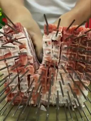 A post by @cassisenewlife on TikTok caption: Comment "yes" if you like it 😍😍 #meat #skewer 😊😊 #goodstuff #fyp 😋😋