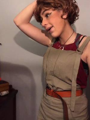 A post by @nixmallow.c0s on TikTok caption: I think I’m shadowbanned. Let me know if this is on you fyp :) #beverly #beverlymarsh #itmovie #itmoviecosplay #it2017 #it2017cosplay