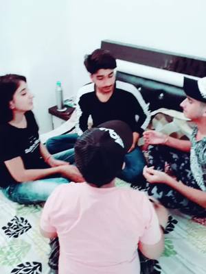 A post by @varsha_makharia on TikTok caption: Blopper🤣✌| Bahot zorr se maara🤕#bhaibhen #funnyvideos #tiktok_india #trending #comedyindia #squadrj18 #bro_sis_love #foryou #niraishq #timepass