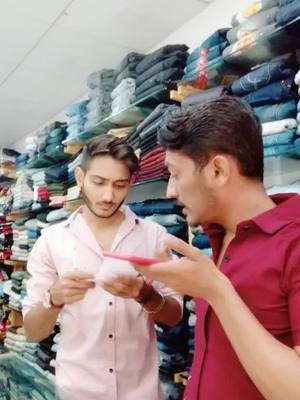 A post by @satishvekariya on TikTok caption: 😂આના કામ જ આવા હોય😂@hardikbhut #hardikfem #satishfem #shivfashion #trending #trend #foryoupage #tiktokindia @tiktok_india