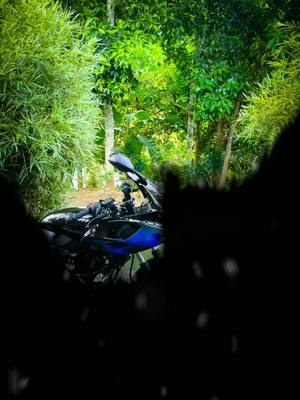 A post by @psycho_rider_8881 on TikTok caption: #doubleexposure En uyire 💖💖💖 #ShareTheCare #kottayamkaran #malayali #220lovers #rider #220f #bs6 #pulsar #mallu #boy #tripping