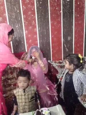 A post by @shahnazkhan14786 on TikTok caption: Nai dulhan Ka birthday celebration.