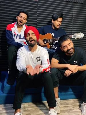 A post by @ammyvirk on TikTok caption: #waheguru #mainsuneya #ammyvirk #tiktokindia #avvysra #maninderbuttar #romana #peace #Love #tiktok @maninderbuttar @avvysra @romaana44