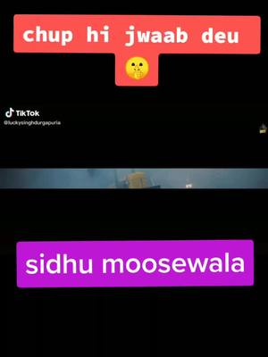 A post by @sidhumoosewalafan106 on TikTok caption: ਜੱਟ ਜੁੱਤੀ ਥੱਲੇ ਰੱਖਦਾ ਲਕੇ ਸਾਰਿਆਂ ਨੂੰ 🤟🏻#sidhumoosewala #vs #amritmaan #vs #sidhumoosewala #tiktok #trending #ShareTheCare