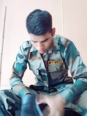 A post by @ajju_soldier000 on TikTok caption: #foforyoupage #jaihind🇮🇳   #soldierhere💪🇮🇳