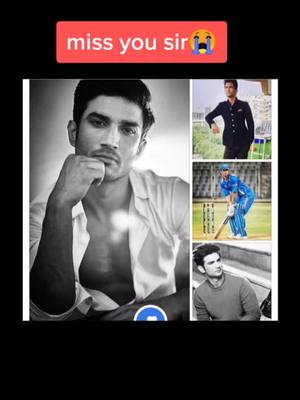 A post by @ankit_skipper on TikTok caption: miss you susant sir😭watch till end🙏#ShareTheCare #rip #susantsinghrajput #foreyou #foreyoupage #tiktok_india #tranding #ankitskipper #talent