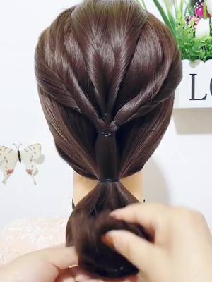 A post by @hairstylelover on TikTok caption: #SelfCareRoutine #hairtransformation #hairstyle